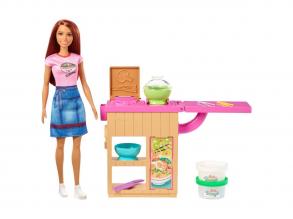 Barbie Bruin tészta bár - Pop és játékszett