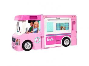 Barbie 3 az 1-ben DreamCamper lakóautó kiegészítőkkel