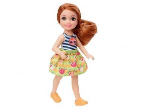 Barbie Club Chelsea: Vörös hajú lány baba lajháros ruhában - Mattel