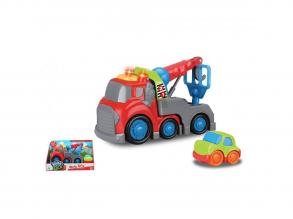 Kiddy Go vontatóautó fény- és hanghatásokkal, 19,5 cm