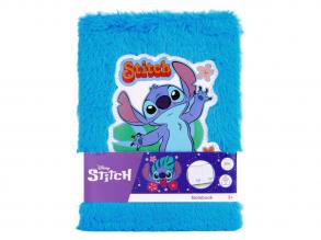 Stitch plüss jegyzetfüzet világoskék