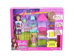 Barbie Skipper: Bébiszitter szett játszótérrel - Mattel