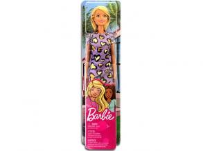 Barbie Chic baba lila szívecskés ruhában - Mattel