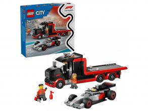 LEGOŽ City: F1Ž-es kamion egy F1Ž-es Audi versenyautóval (60493)