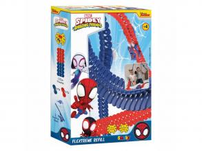 Smoby Pókember: Póki és csodálatos barátai Flextreme versenypálya bővítő készlet, 72dlg