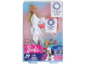 Barbie Tokió 2020 olimpikonok karate baba - Mattel