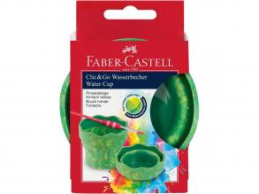 Faber-Castell: Click and Go zöld márvány ecsettál