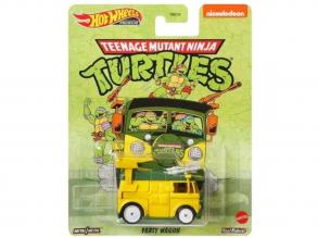 Hot Wheels: Premium Real Rides Tini Nindzsa Teknőcök Party Wagon kisautó 1/64 - Mattel