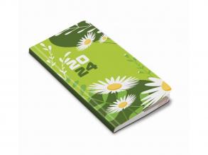 Realsystem 2024-es Flexi 5811-83 margaréta álló zsebnaptár