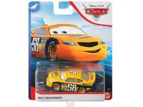 Verdák: Billy Oilcharger karakter kisautó narancssárga 1/55 - Mattel
