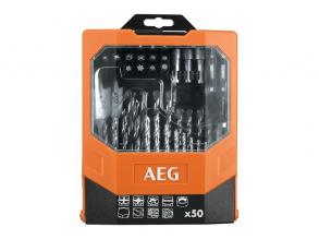 AEG AAKDD50 50 db-os fúrócsavarozó szett