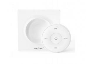 Vezeték nélküli , elemes , fali , érintős , dimmer , tavirányító , mágneses , 2.4GHz , rádiófrekvenciás , CCT , fehér , Miboxer