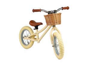 Bigjigs futóbicikli, krém színű