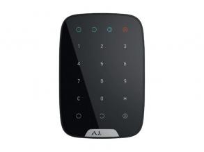 Ajax Keypad vezetéknélküli érintés vezérelt fekete kezelő