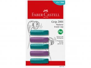 Faber-Castell: GRIP 5 db-os kupakradír szett lila és kék színben