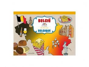 Belgium A3 színes kifestő, 42,0 x 29,8 cm