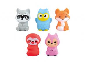 Playgo: Erdei állatok ujjbáb szett - 5 db