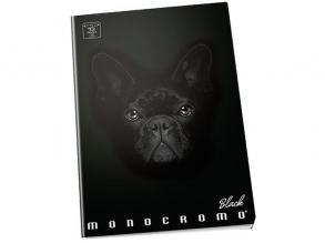 Pigna Monocromo Black A5 42lapos vonalas füzet