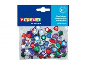 PlayBox: Öntapadós kristály kövek 150 db-os 10-14mm
