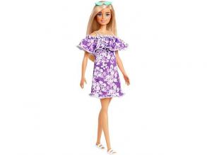 Barbie 50. évfordulos Malibu baba virágos ruhában - Mattel