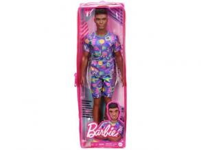Barbie Fashionista fiú baba mintás szettben - Mattel