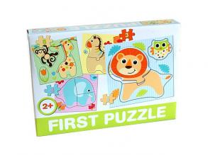 Bébiállatos Bébipuzzle - D-Toys