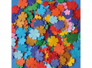 PlayBox: Virág alakú papírmozaik különbözo méretben és színben 3600 db-os szett