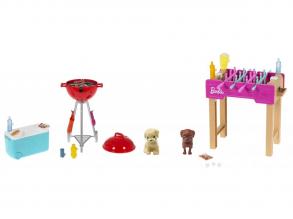 Barbie kerti játékszettek kisállattal - többféle