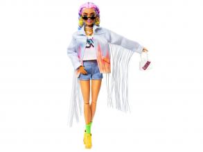 Barbie Extra baba szivárvány fonatokkal