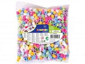 PlayBox: 9mm-es XL MAXI pasztell színű vasalható gyöngyök 1000db-os csomag
