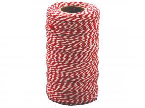 PlayBox: Piros-fehér pamutfonal 100m
