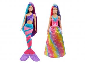 Barbie Dreamtopia varázslatos frizura baba