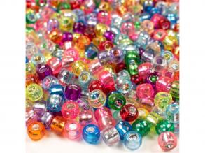 PlayBox: Fuzheto élénk színu gyöngyök 300 db-os szett 9mm