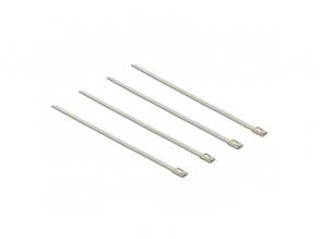 Delock 18631 200x4,6mm 20db rozsdamentes acél kábelkötegelő