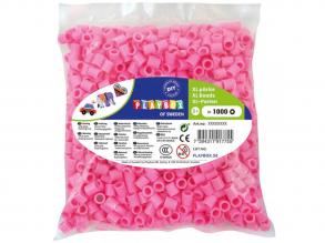 PlayBox: 9mm-es XL MAXI vasalható gyöngy 1000db-os csomag rózsaszín színben