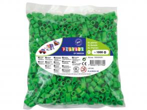 PlayBox: 9mm-es XL MAXI vasalható gyöngy 1000db-os csomag zöld színben