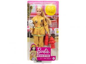 Barbie Deluxe karrier tűzoltó baba - Mattel
