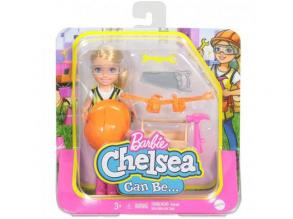 Barbie: Chelsea építész karrierbaba 15cm - Mattel