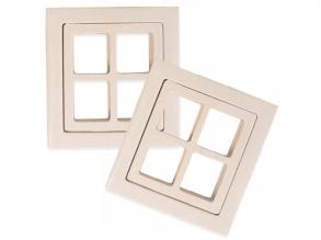 PlayBox: Fa ablak szett 2 db-os 8x8,5cm