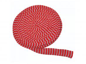 PlayBox: Tömheto piros-szürke textil tekercs 10méter