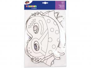 PlayBox: Kalózok 12 db-os papír maszk szett