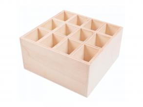 PlayBox: Fa ceruzatartó 12 rekesszel
