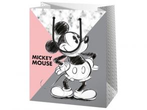 Exkluzív közepes ajándéktáska Mickey egér 18x23x10cm