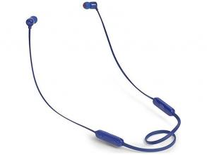JBL T110BTBLU Bluetooth kék fülhallgató headset