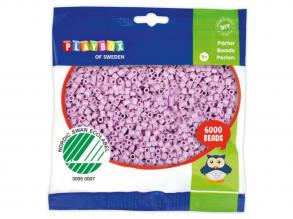 PlayBox: 5mm-es MIDI vasalható gyöngy 6000db-os pasztell lila színben