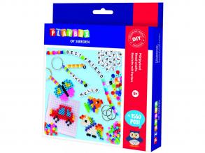PlayBox: Kreatív gyöngyfuzo szett vasalható gyöngyökkel