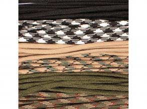 Playbox: Terepszínű 2,4mm-es csomózókötél 6db-os készlet  6 x 2,6m