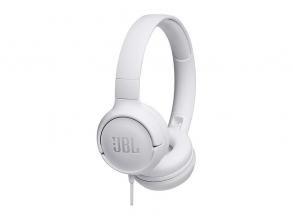 JBL T500WHT fehér mikrofonos fejhallgató