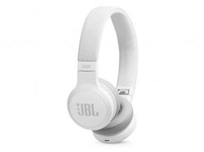 JBL LIVE 400 Bluetooth fehér mikrofonos fejhallgató