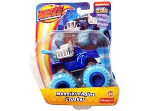 Láng és a szuperverdák: Monster Engine Zúzó karakter kisautó - Mattel